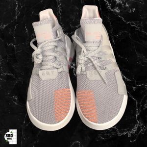 Adidas Light Grey & Coral Originals EQT ADV/91-18